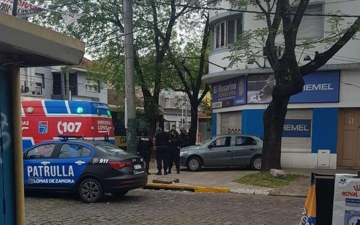 Choque fatal en Banfield, foto Twitter