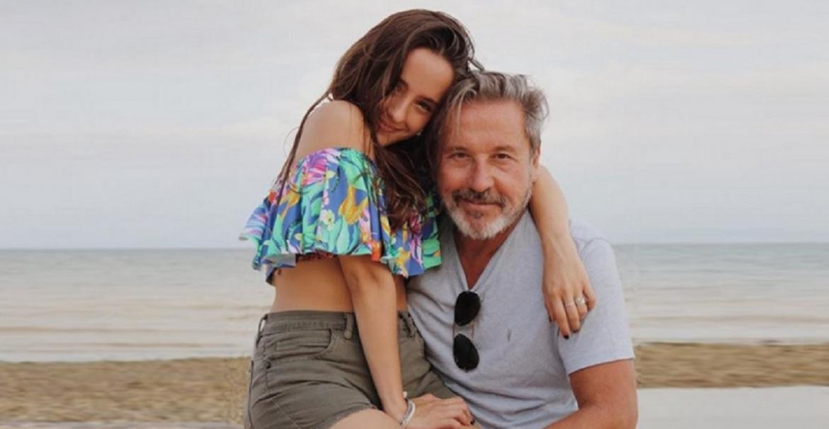 La alegría de Ricardo Montaner por el embarazo de su hija Evaluna: 