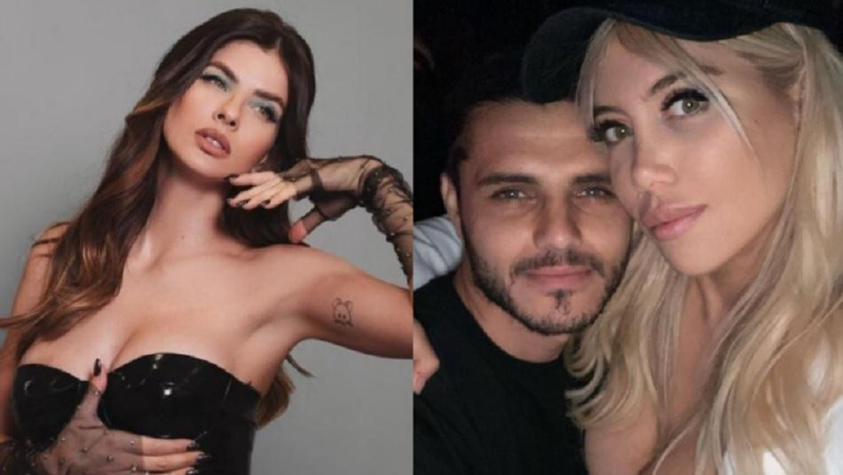  China Suárez, Wanda Nara y Mauro Icardi