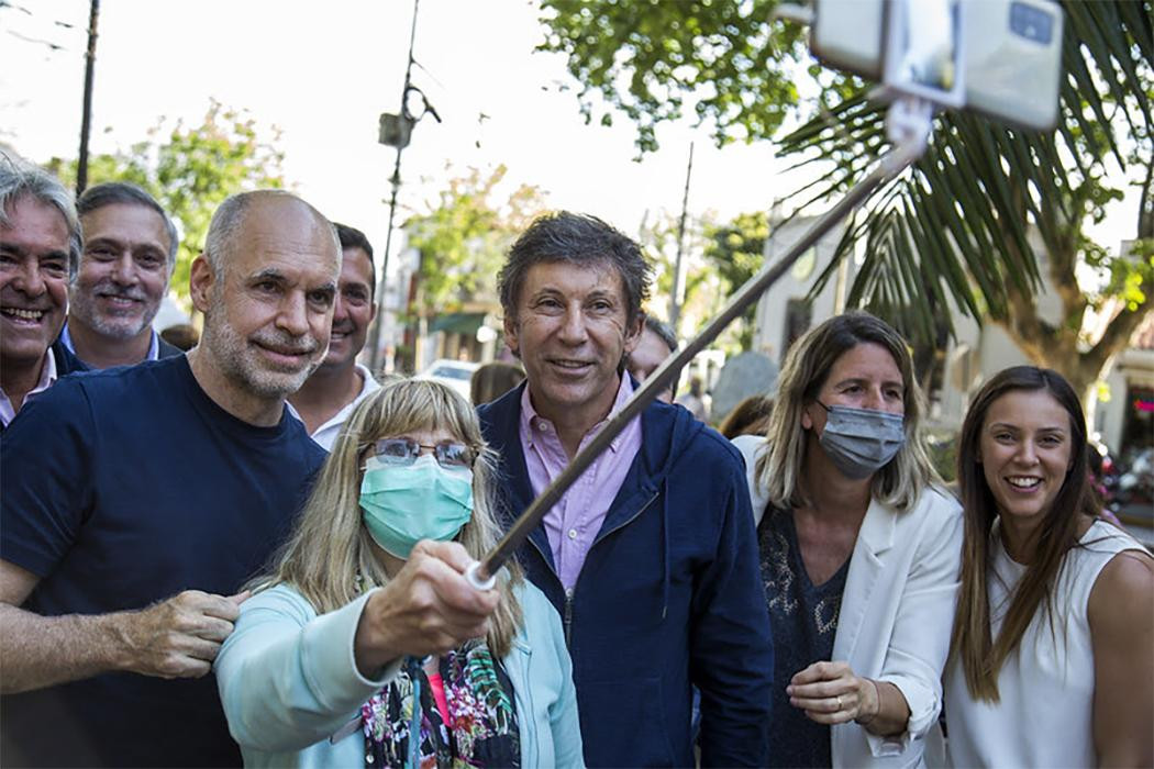 Horacio Rodríguez Larreta y Gustavo Posse, NA