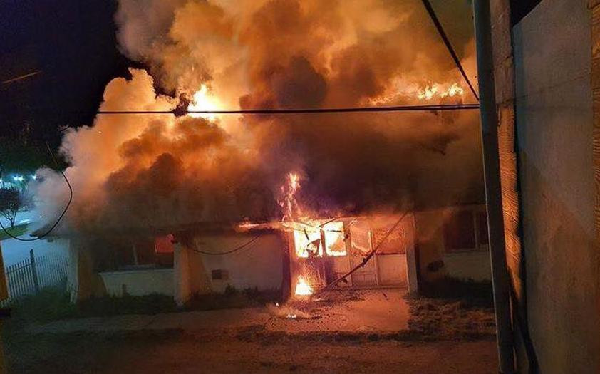 Ataque mapuche, El Bolsón