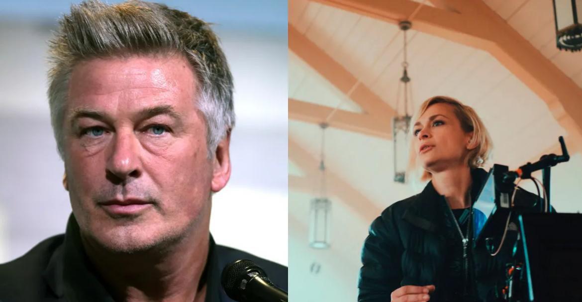 Alec Baldwin  y Halyna Hutchins