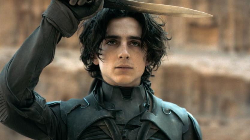 Timothée Chalamet como Paul Atreides en 