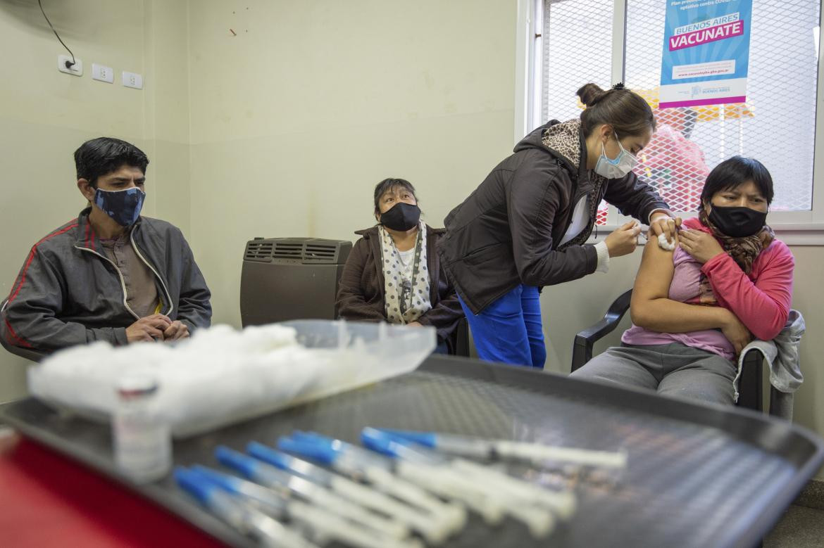 Vacunación, coronavirus en Argentina, NA