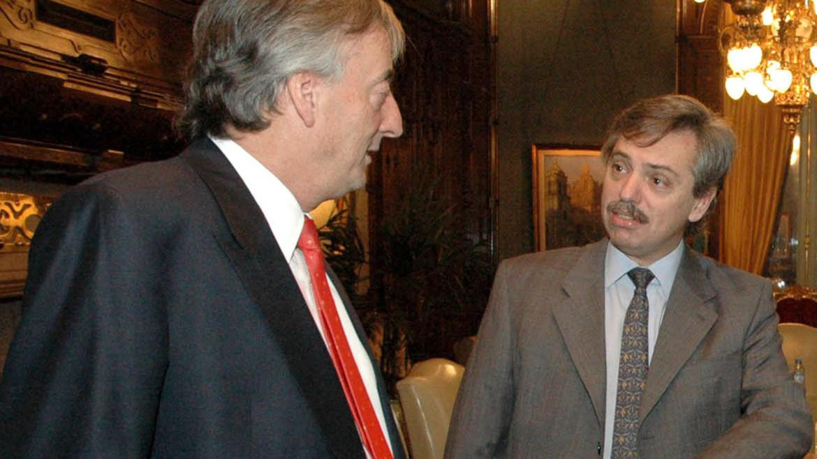 Alberto Fernández y Néstor Kirchner