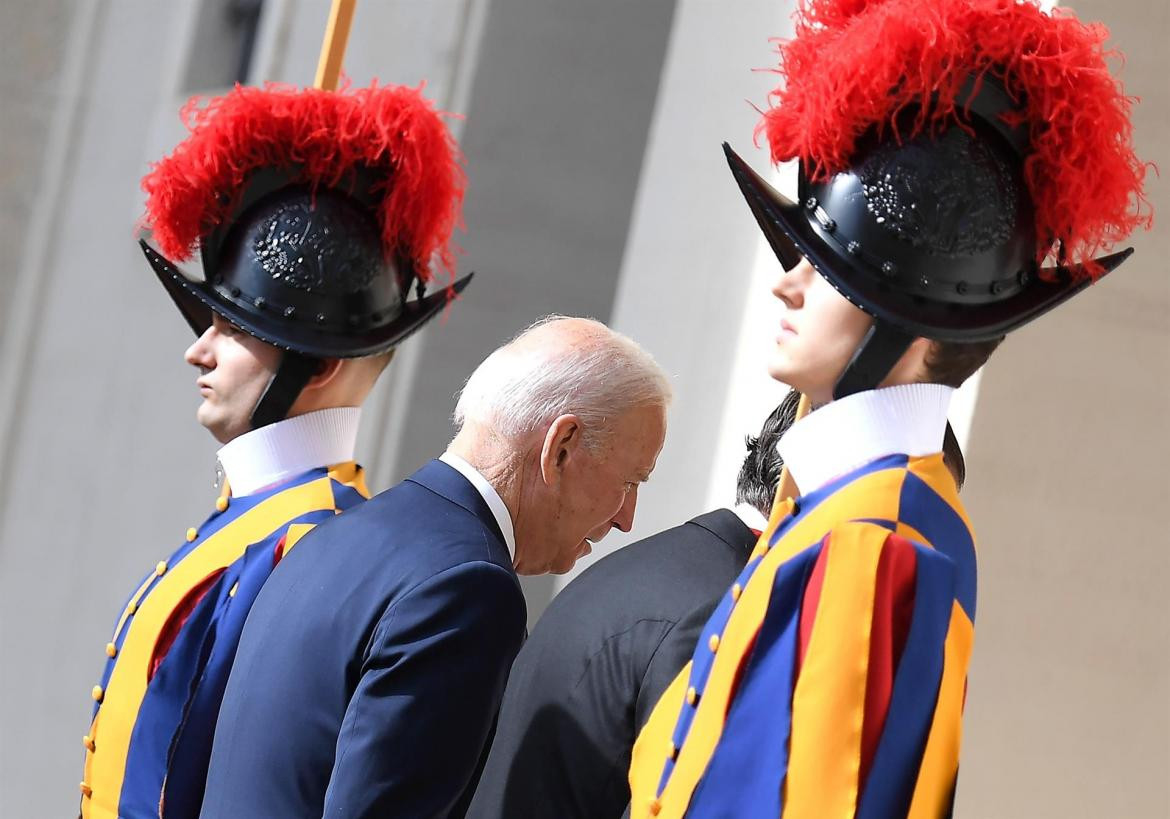 Joe Biden en el Vaticano, EFE