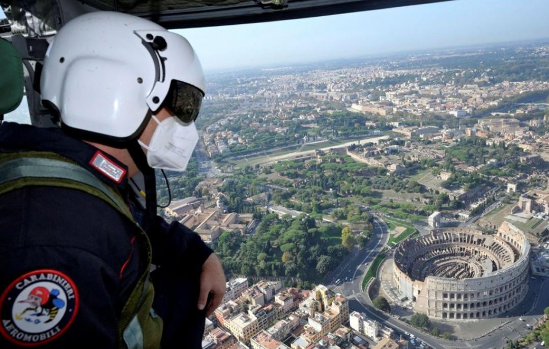 Seguridad en el G20, Roma, NA