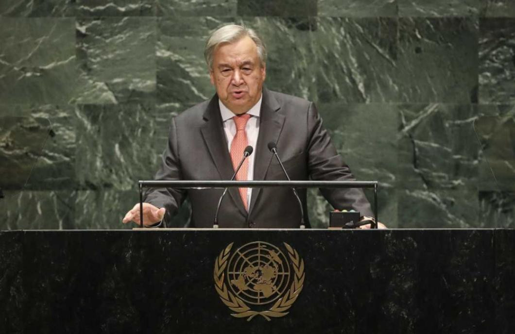 António Guterres, ONU, NA