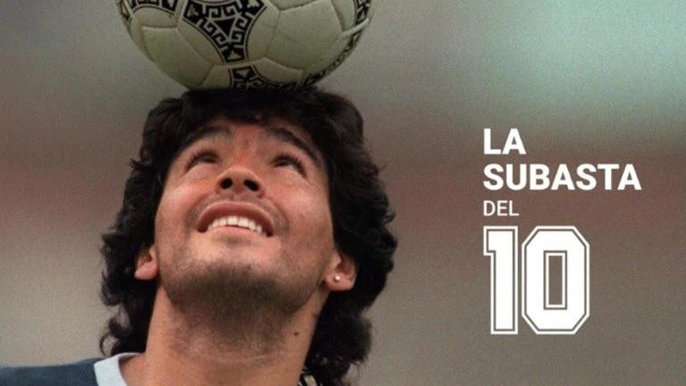 Subasta de los bienes de Diego Maradona