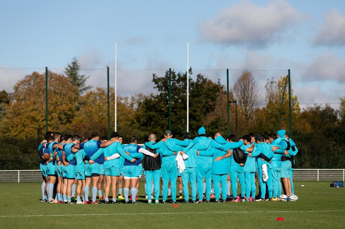 Los Pumas, de gira por Francia. 