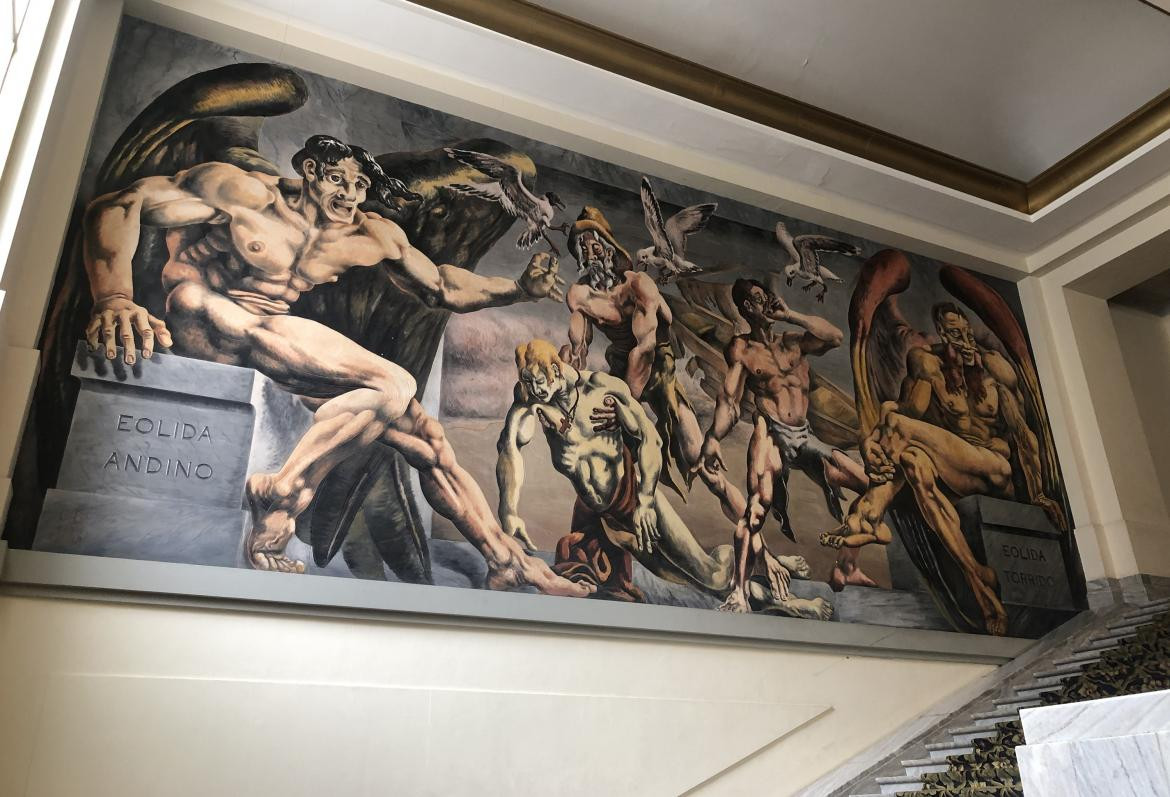 Murales del Gran Hotel Provincial de Mar del Plata