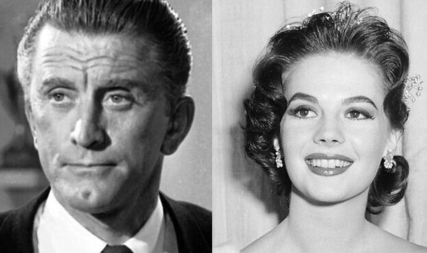 Kirk Douglas y Natalie Wood, NA