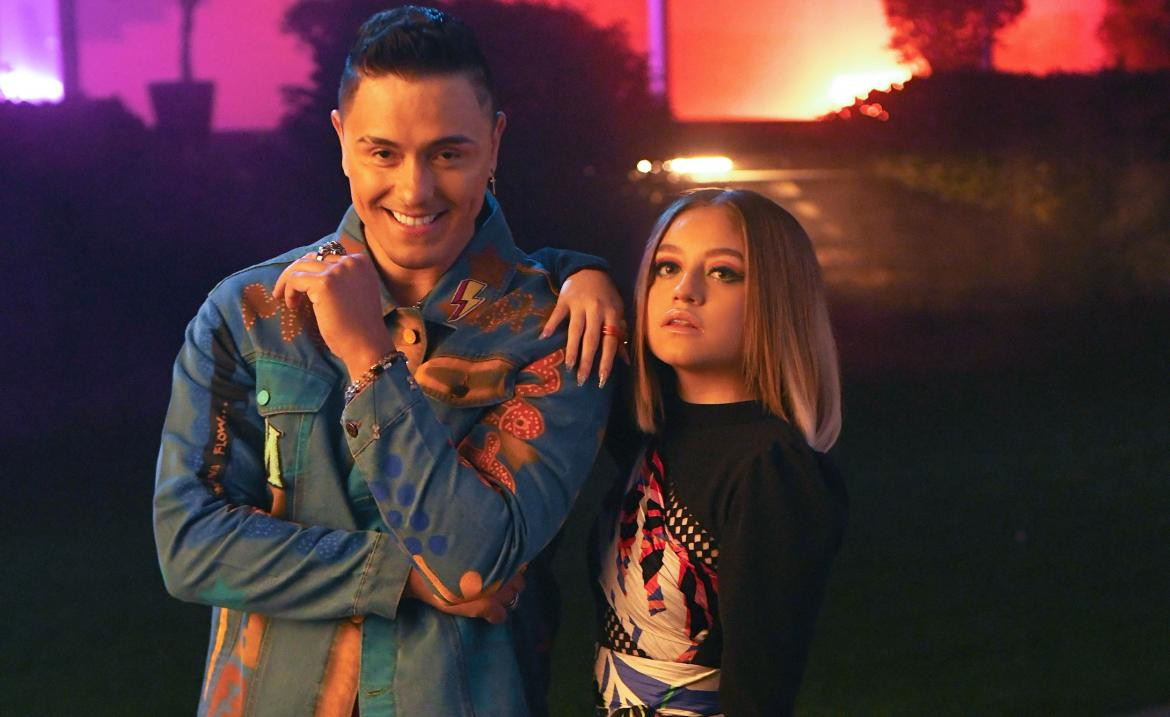 Karol Sevilla y Joey Montana