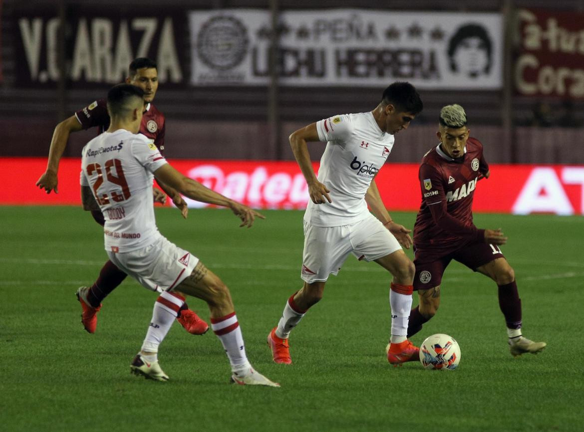 Lanús vs Estudiantes de La Plata, fútbol argentino. NA.