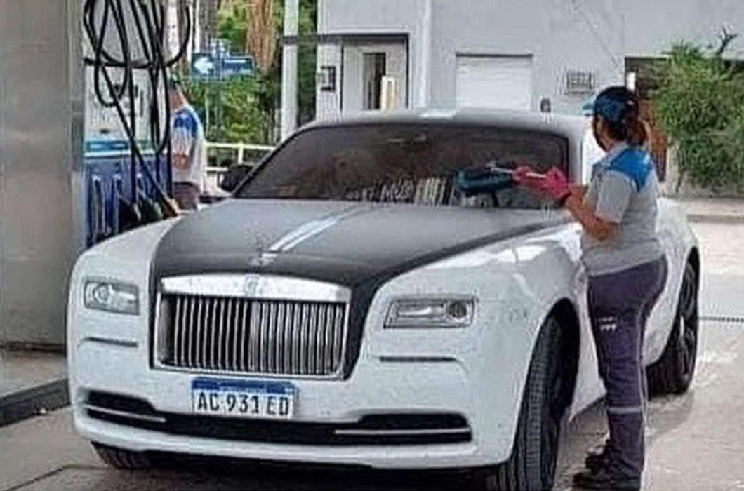 Rolls-Royce de Carlos Tevez