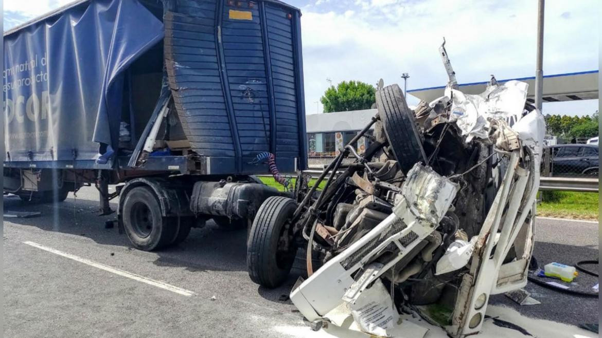 Choque en Panamericana