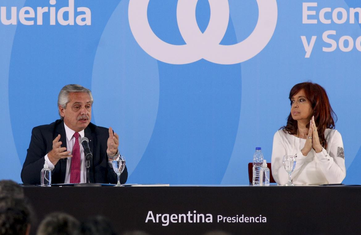 Alberto Fernández y Cristina Fernández de Kirchner, AGENCIA NA