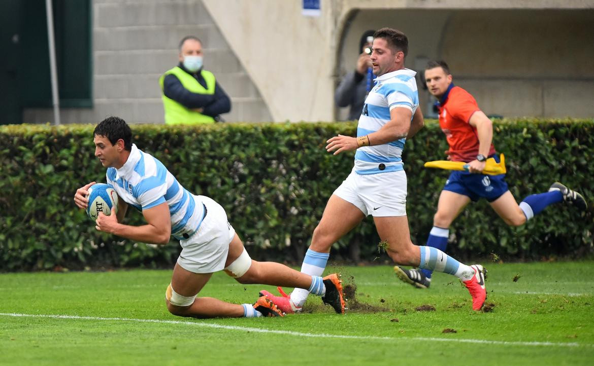 Los Pumas vs. Italia, REUTERS