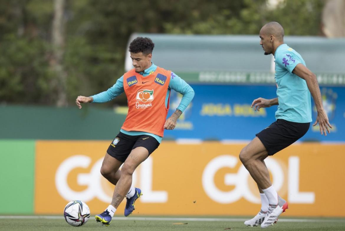 Entrenamiento de Brasil, selección