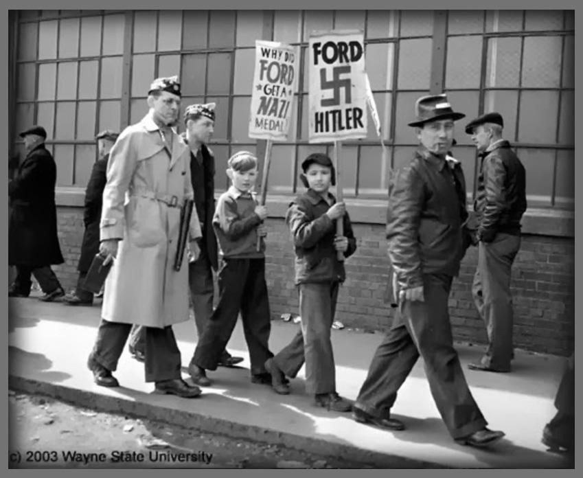 Protestas en Estados Unidos contra Henry Ford