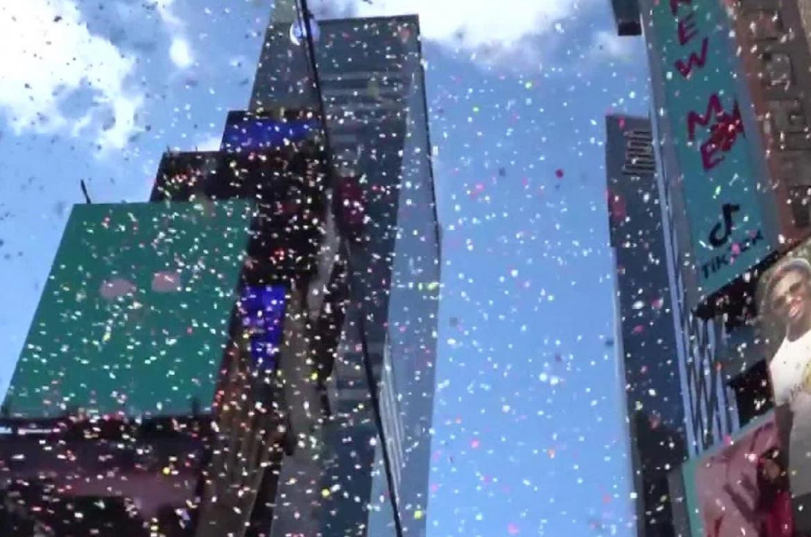 Estados Unidos: la despedida del año en el Times Square será solo para los vacunados	