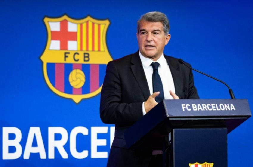 Presidente del Barcelona de España, Joan Laporta