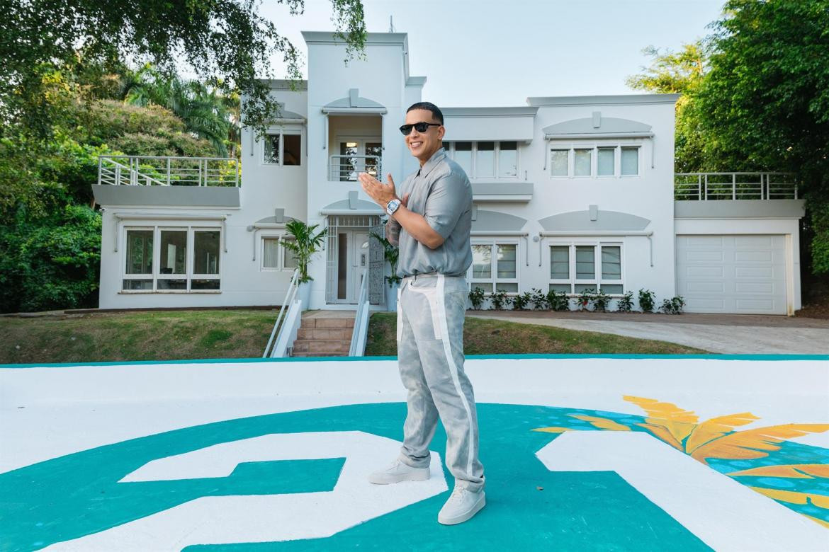 Daddy Yankee en su lujosa mansión de Luquillo en Puerto Rico, Foto: EFE