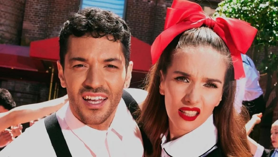 Natalia Oreiro y Juan Ingaramo en 