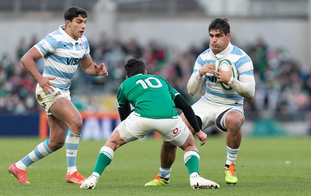 Los Pumas vs. Irlanda, rugby, foto Twitter Los Pumas