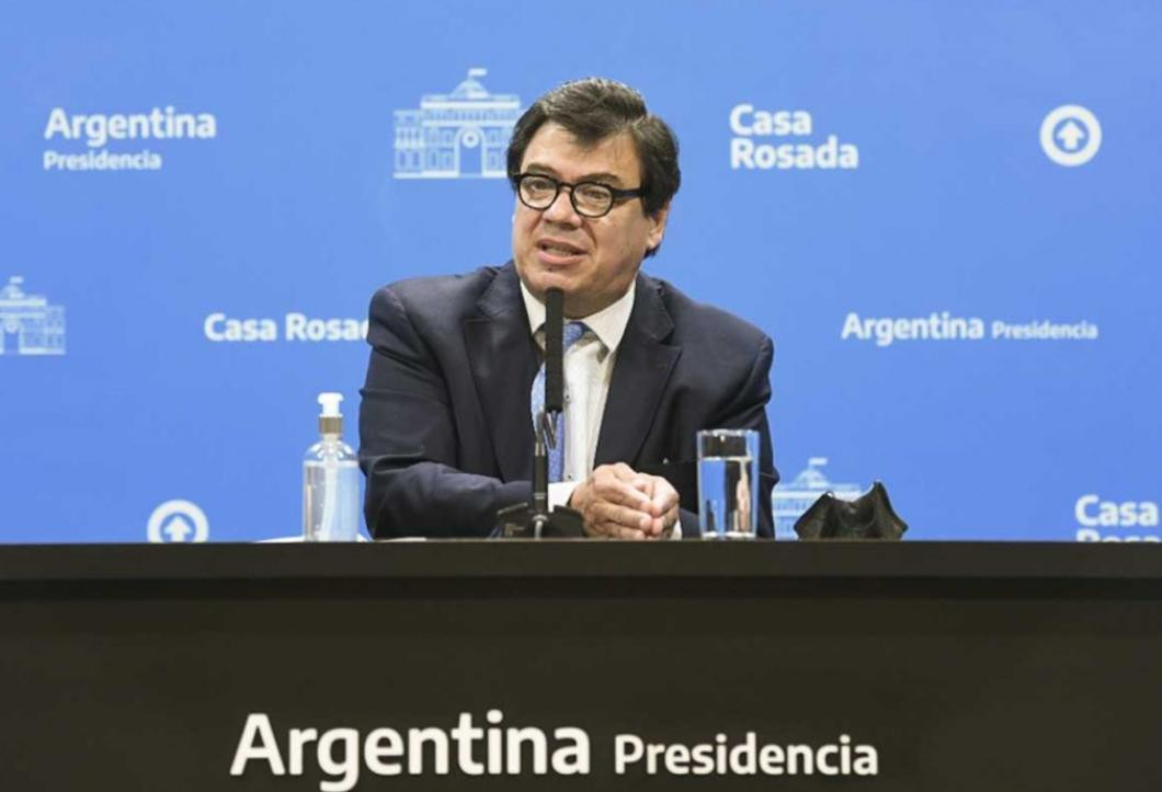 Claudio Moroni, ministro de Trabajo, NA