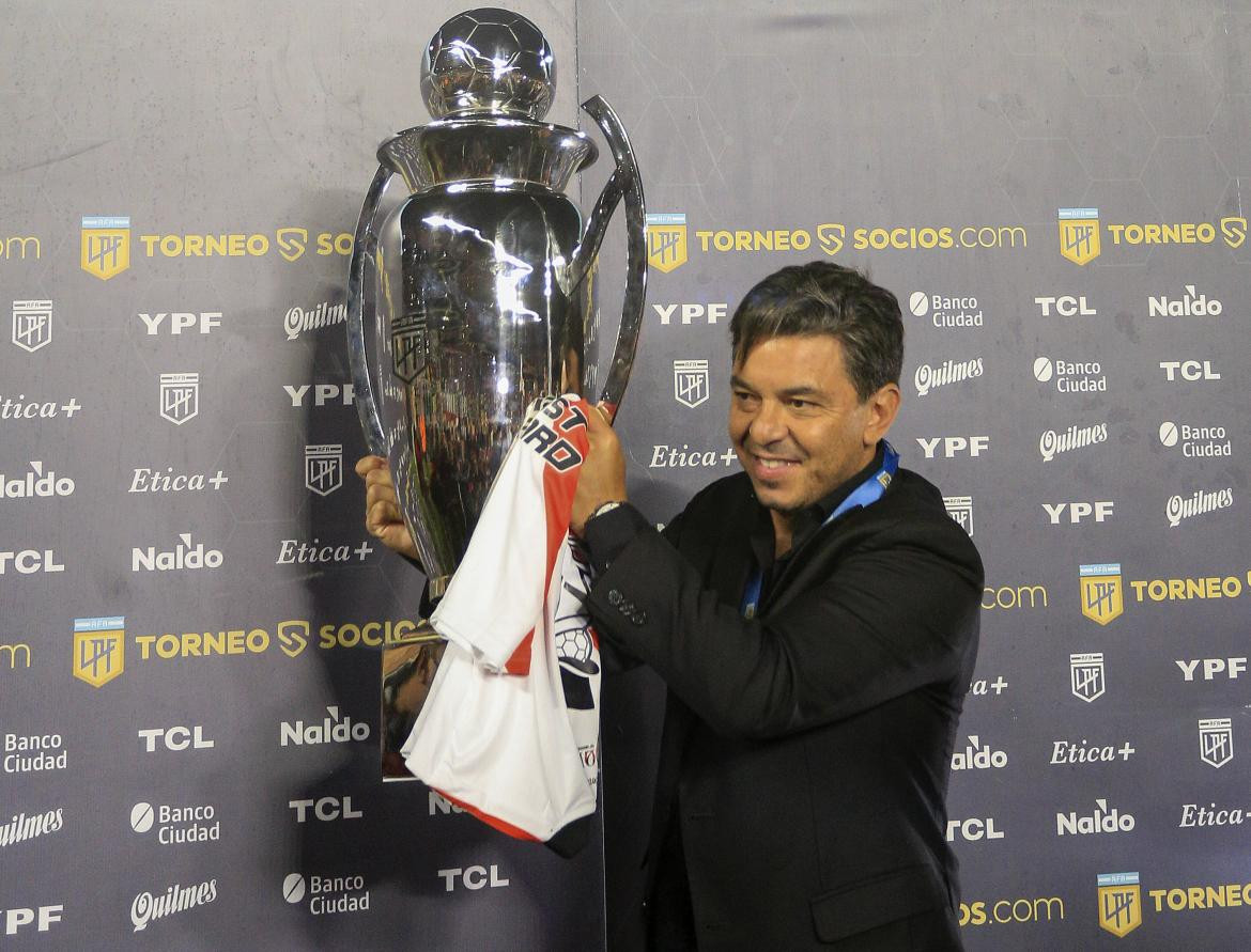 Marcelo Gallardo, técnico de River, NA