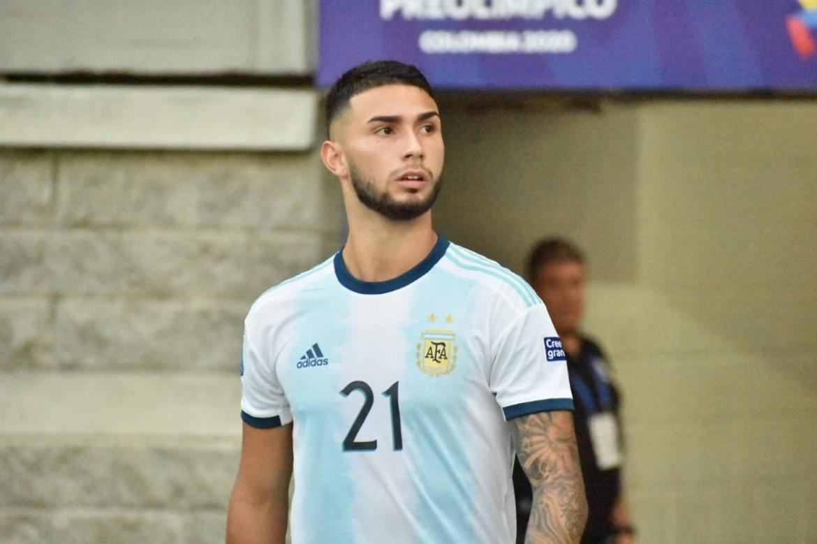 Valentín Castellanos, futbolista, selección argentina sub 20.