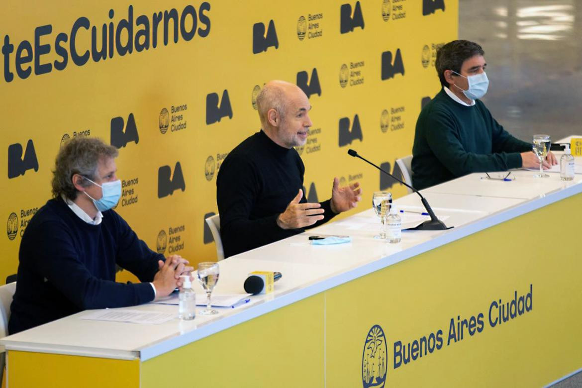 Horacio Rodríguez Larreta y Fernán Quirós, Ciudad de Buenos Aires, NA