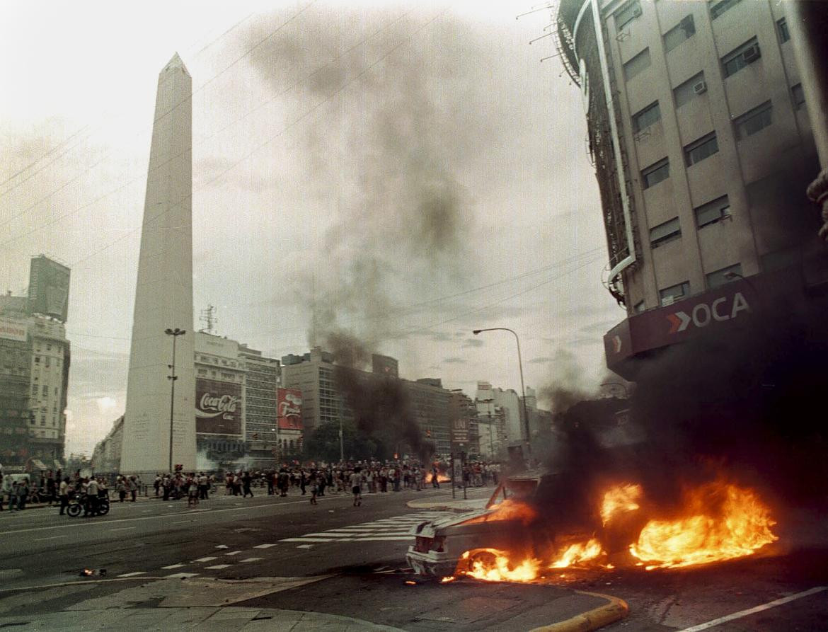 Crisis política en Argentina en diciembre 2001, AGENCIA NA