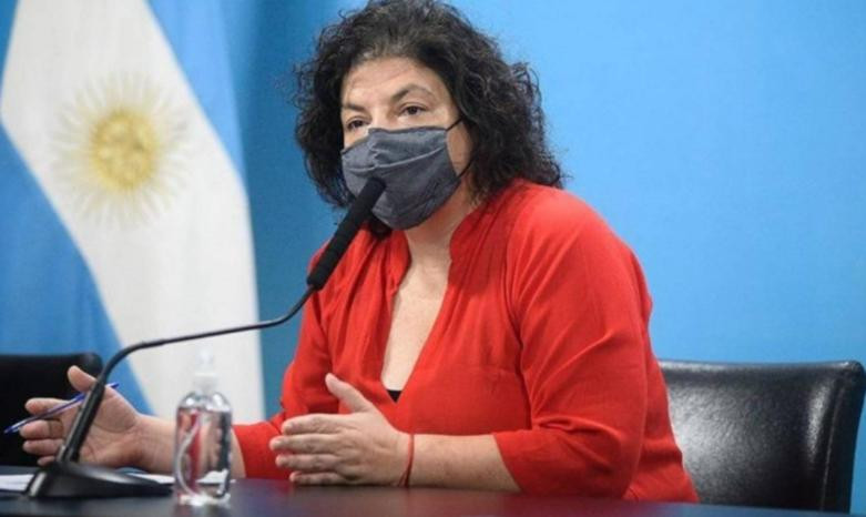 Carla Vizzotti, ministra de Salud, NA