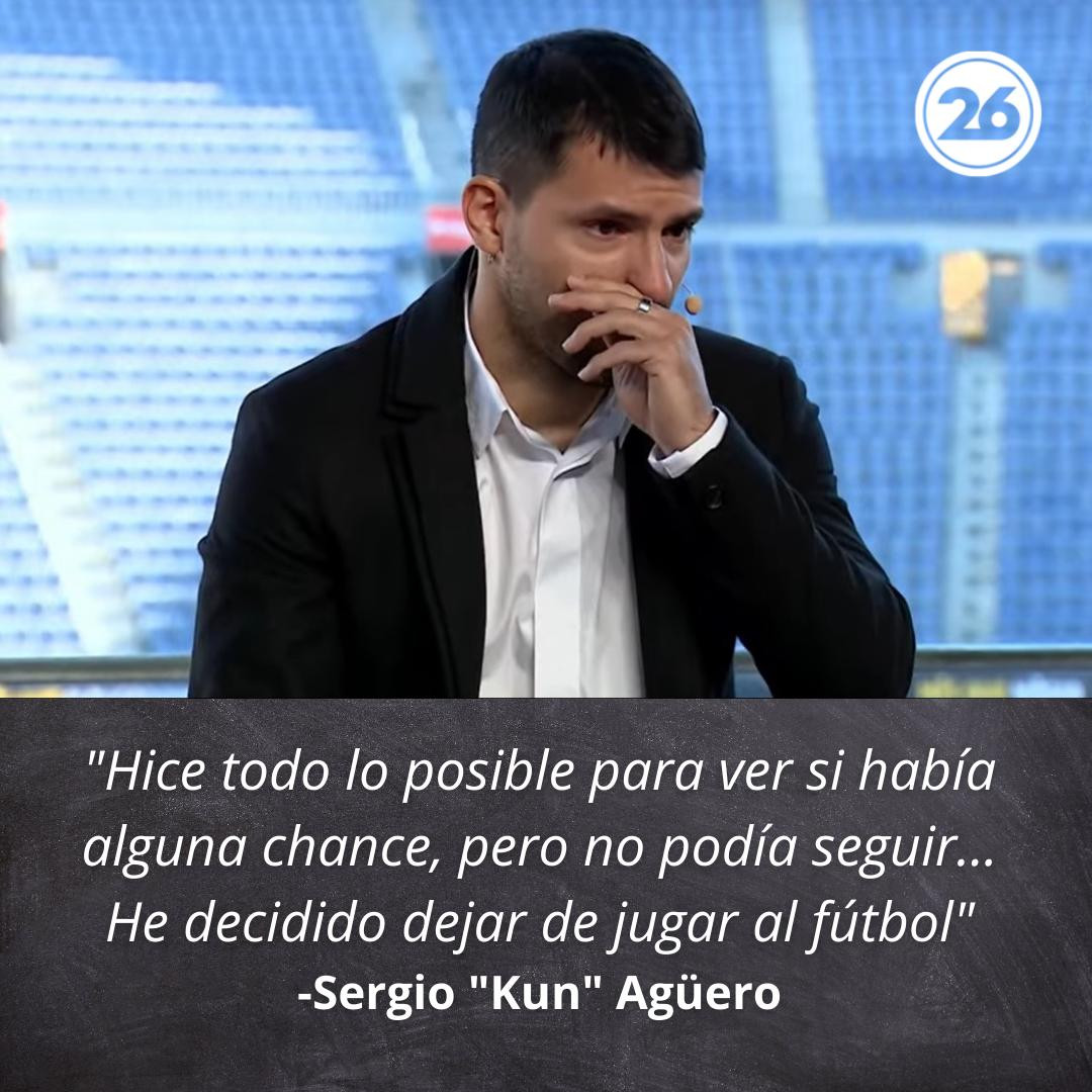 Placa Kun Agüero, Instagram Canal 26