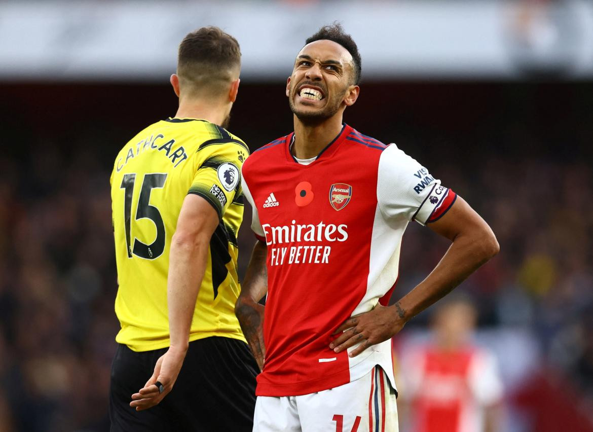 Aubameyang, Arsenal, Reuters