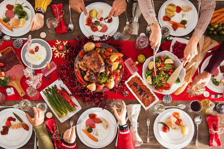 Comida navideña, salud, foto NA