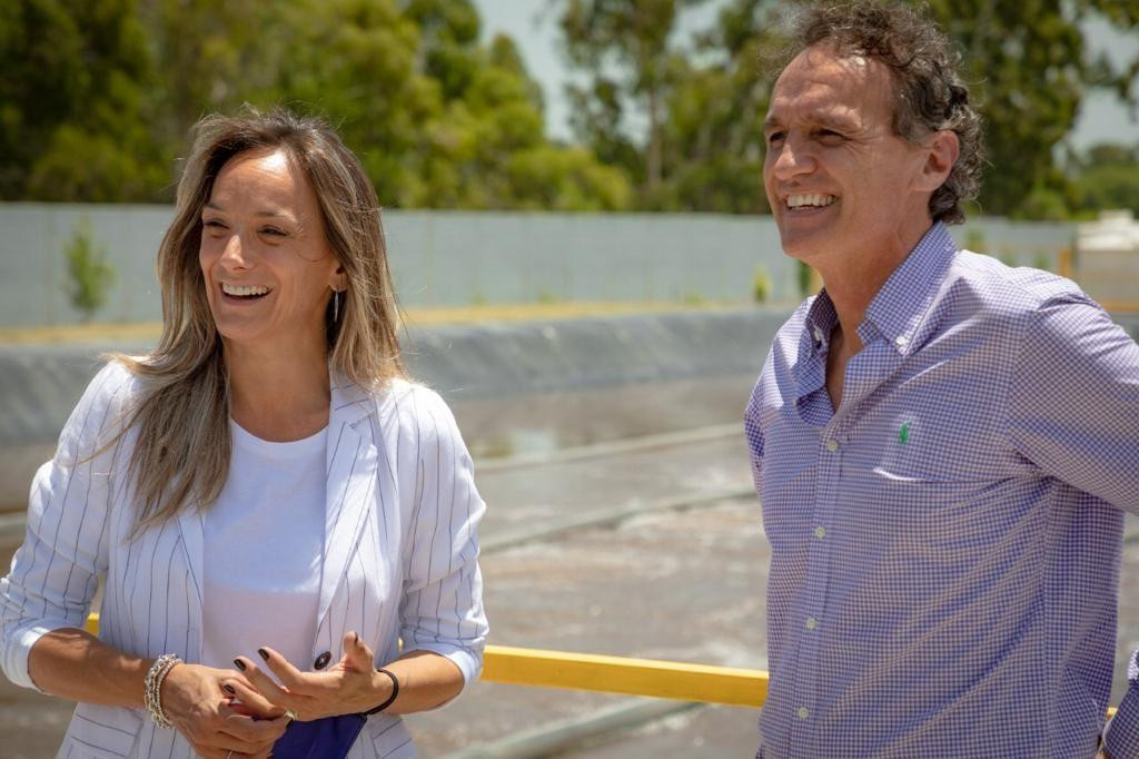 Malena Galmarini y Gabriel Katopodis