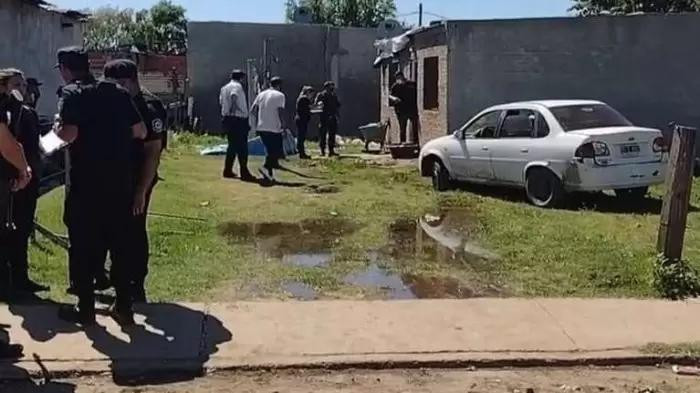 Lugar del asesinato de Daniel Tachella en Pergamino