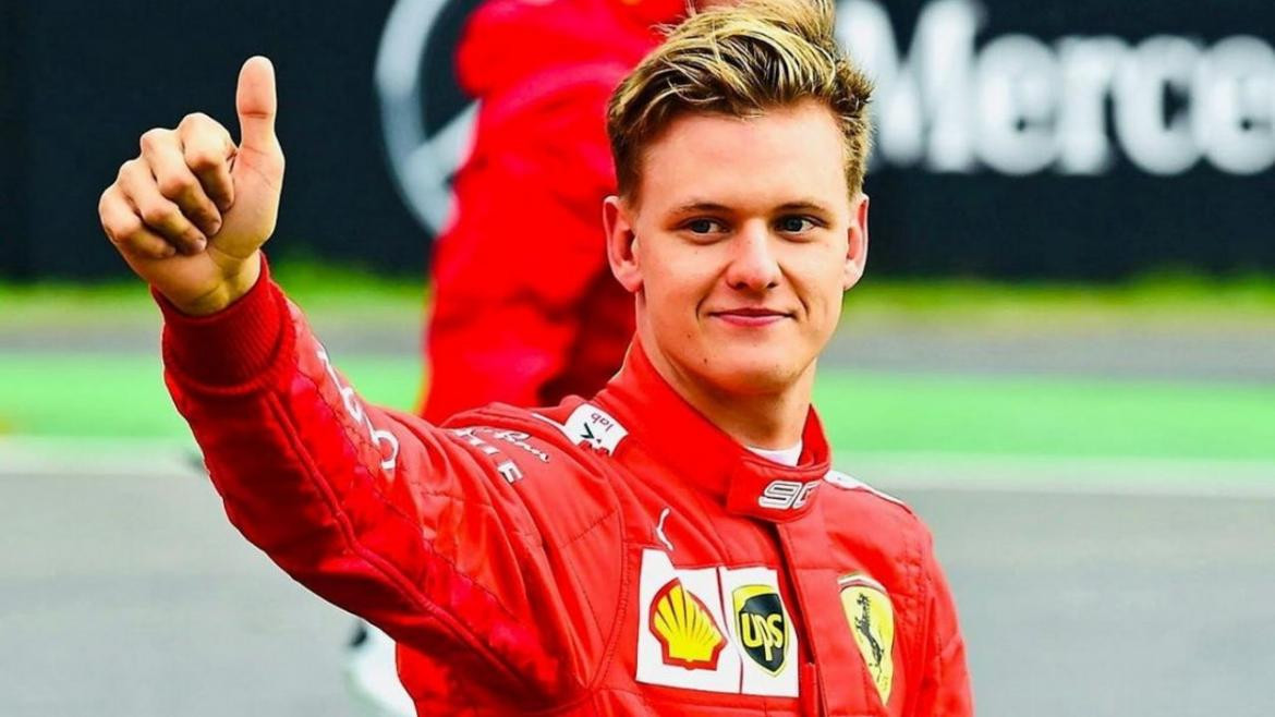 Mick Schumacher en Ferrari