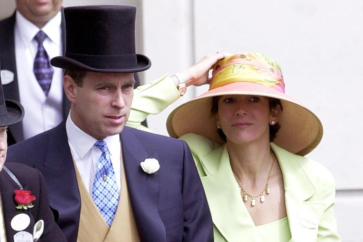 Ghislaine Maxwell y el Prince Andrés