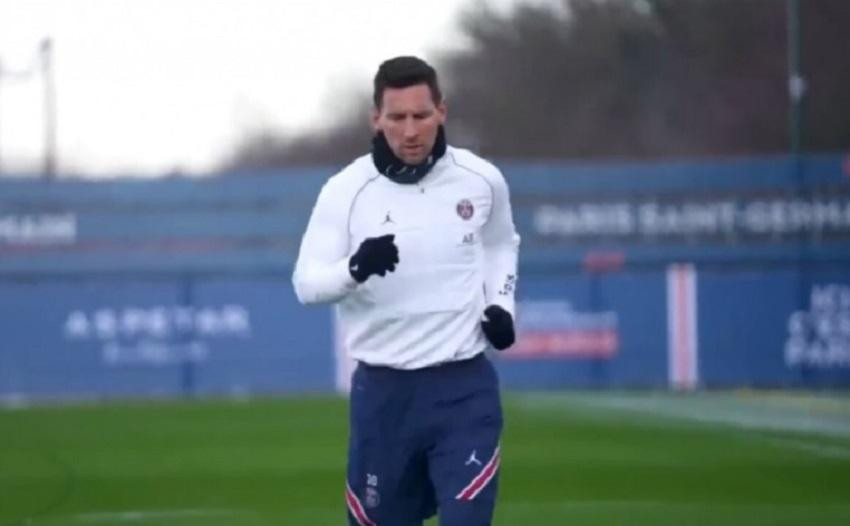 Lionel Messi volvió a entrenarse en el PSG tras el coronavirus	