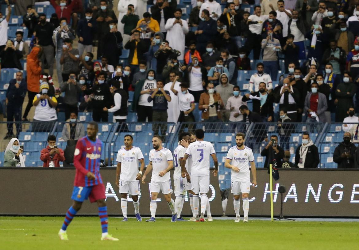 Barcelona vs. Real Madrid por la Supercopa de España, REUTERS