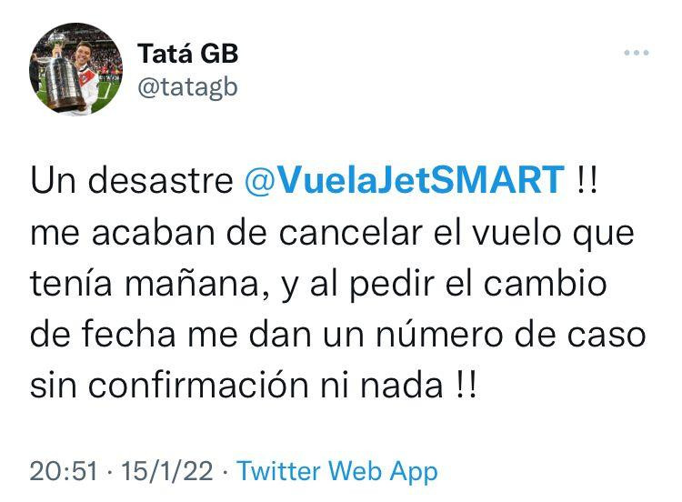 Quejas e indignación por vuelos cancelados de JetSmart: pasajeros varados exigen respuestas	