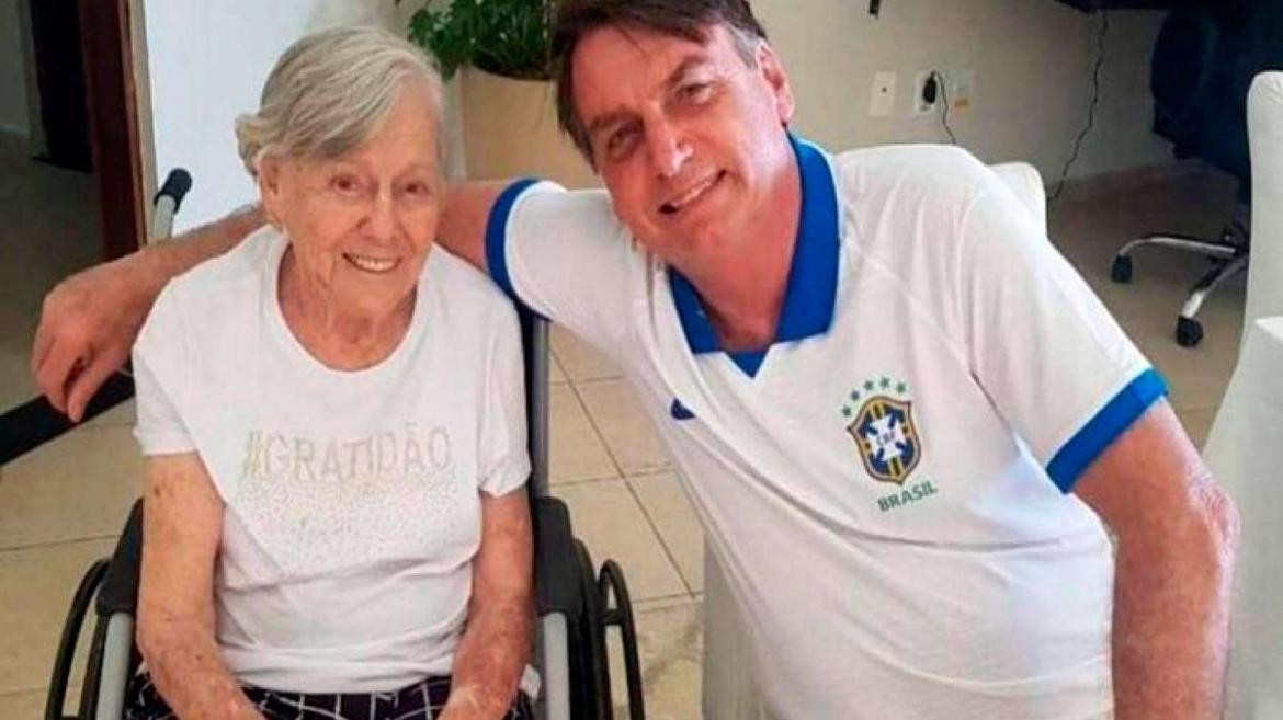 Olinda Bolsonaro y Jair Bolsonaro