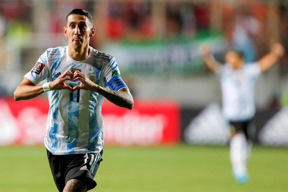 Selección Argentina, Ángel Di María, Eliminatorias, EFE	