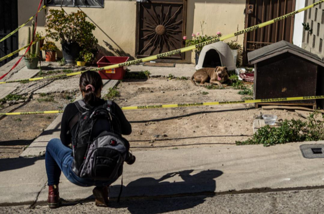 Violencia contra periodistas en México, foto gentileza El País