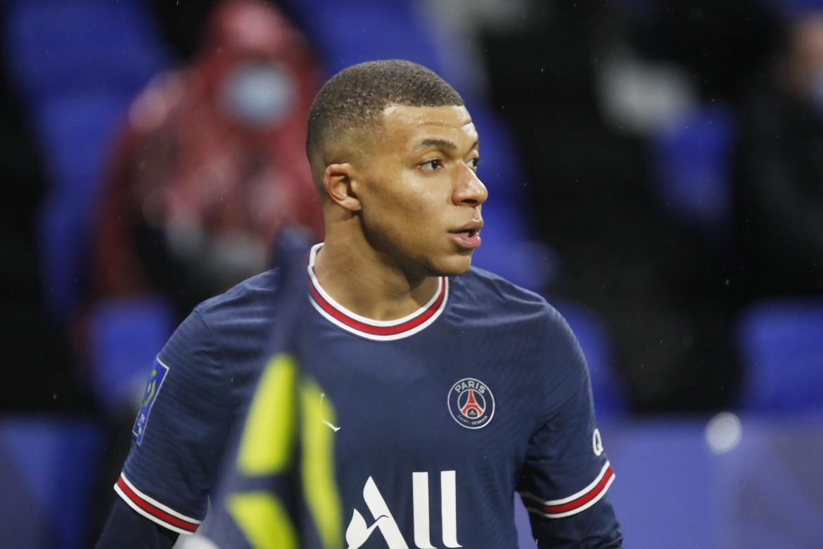 Kyllian Mbappé, PSG de Francia. Reuters