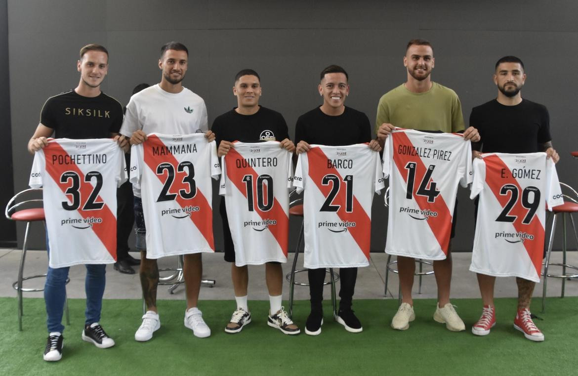 River Plate presentó sus refuerzos para el 2021. 